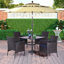 Alyah Square 4 - Person 94Cm L Outdoor Table Set-365344820-365344823