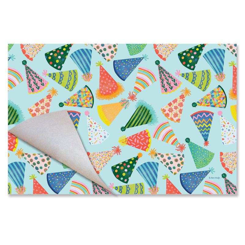 Napperons en papier 24 feuilles Party Hats