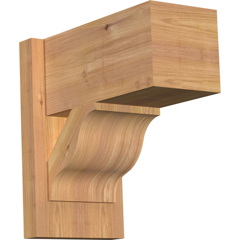 Jeu de blocs Funston, 7 1/2" W Western Red Cedar (Smooth), P 14 po x H 14 po