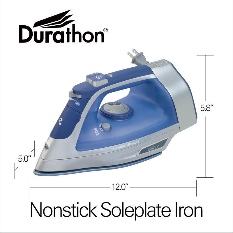 Hamilton Beach® Durathon® Nonstick Soleplate Iron