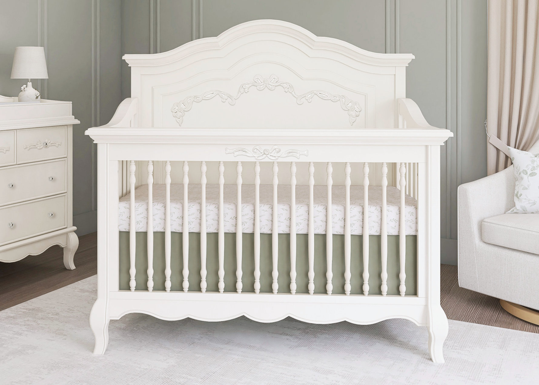 Lit d'enfant blanc Evolur