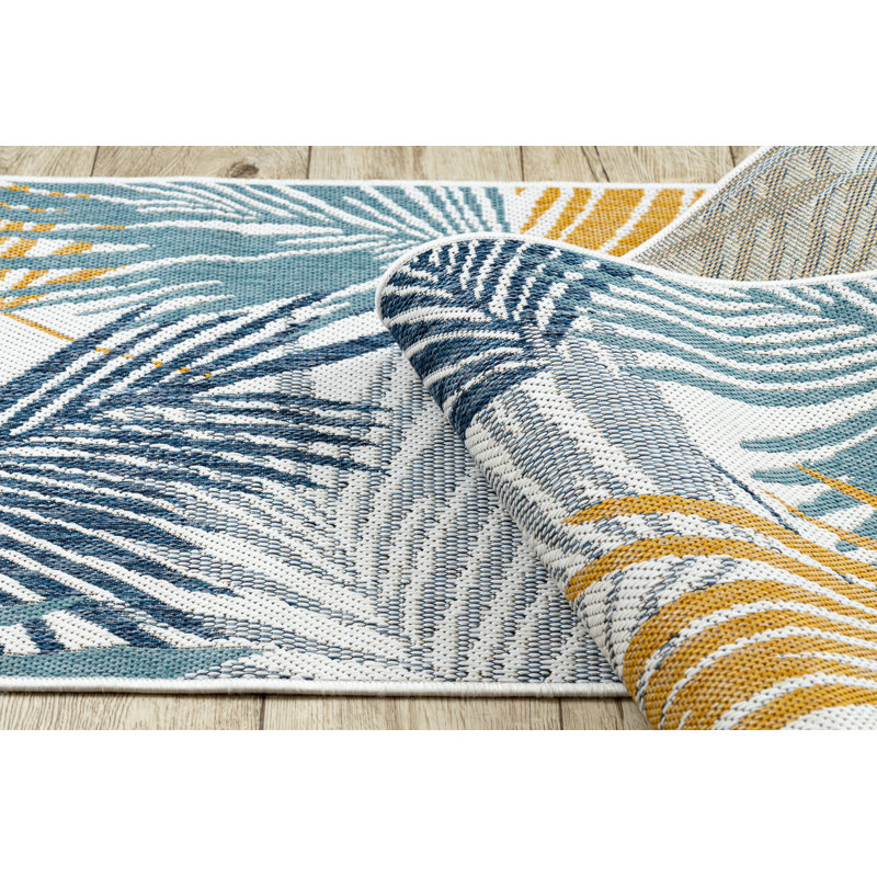 Dushore Floral Indoor / Outdoor Area Rug, Runner 70 x 200cm