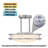 12 Inch, 15 Watt LED Indoor Semi Flush Mount Ceiling Fixture with Color Temperature Selection, Frosted Acrylic Shade-109842728