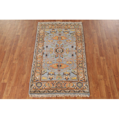 Handmade Traditional  Indian Wool Rug 3x5