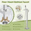 Robinet de baignoire autoportant KDK Home-105833488