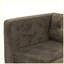 Canapé moderne en chenille 78 po 3 places capitonné (brun)-133235354