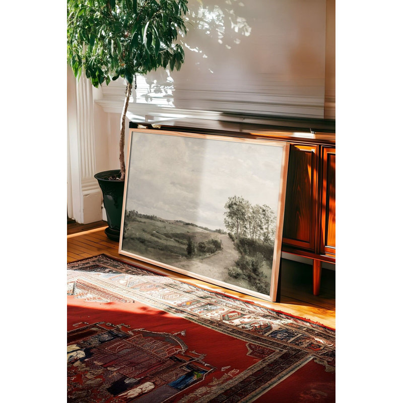 Peinture décorative encadrée