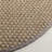 Auckland Bamboo Slat/Seagrass Natural/Gray Area Rug-1466632961