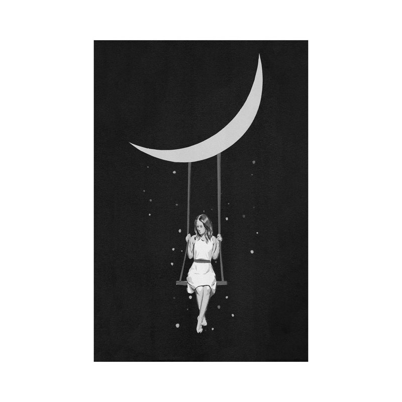 Swing, Swing by Dakota Dean - Wrapped Canvas Print, 20.32 cm H x 30.48 cm W