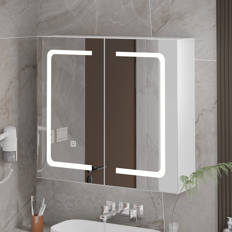 Mirrored Bathroom Cabinets