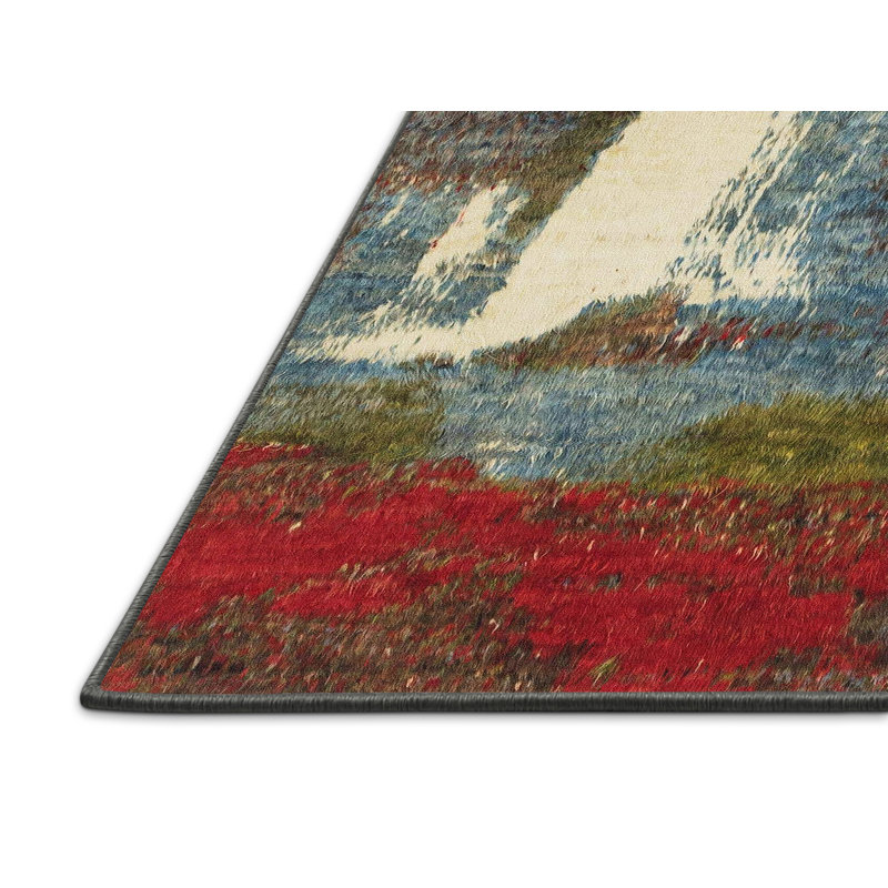 Tapis abstrait moderne 2530, Rectangle 4 pi x 6 pi
