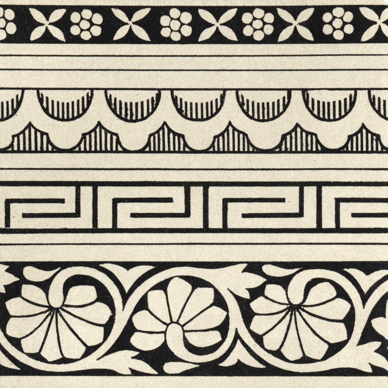 Ornamental Tile Motif III by Vision Studio - Wrapped Canvas Art Prints, 122cm H x 122cm W x 3.8cm D