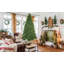 Arbre de Noël artificiel en PE et PVC de 4 pi, 856 pointes de branches réalistes, support en métal à charnières pour une installation facile, arbre de Noël vert pour la maison et le bureau-1165846211