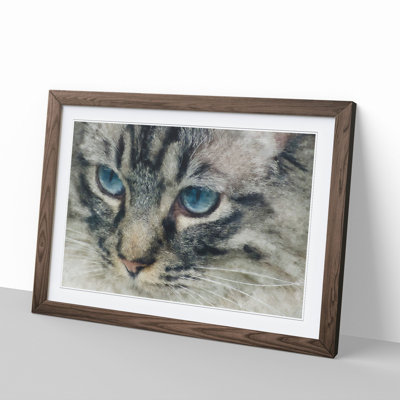 Portrait of a Cat Vol.14 - Picture Frame Painting