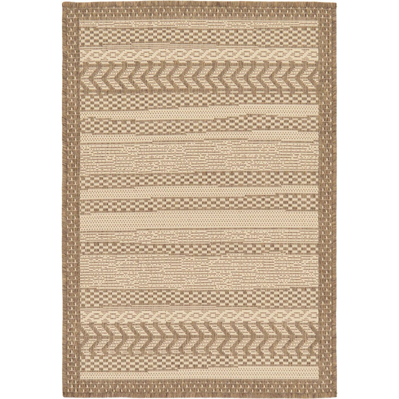Tapis de véranda d'extérieur couleur champignon, Rectangle 2 pi 2 po x 3 pi