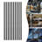 Black T Slot Aluminum Extrusion for 3D Printer and CNC