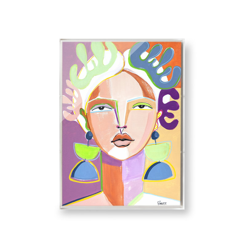 Delana par Brittany Atkinson, Boîte-cadre, H 18 po x l 24 po