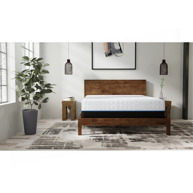 Matelas en mousse viscoélastique infusée de cuivre, Lit simple, 14"