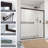 DreamLine Alliance Pro BG 56-60 in. W x 70 3/8 in. H Semi-Frameless Sliding Shower Door-70103820