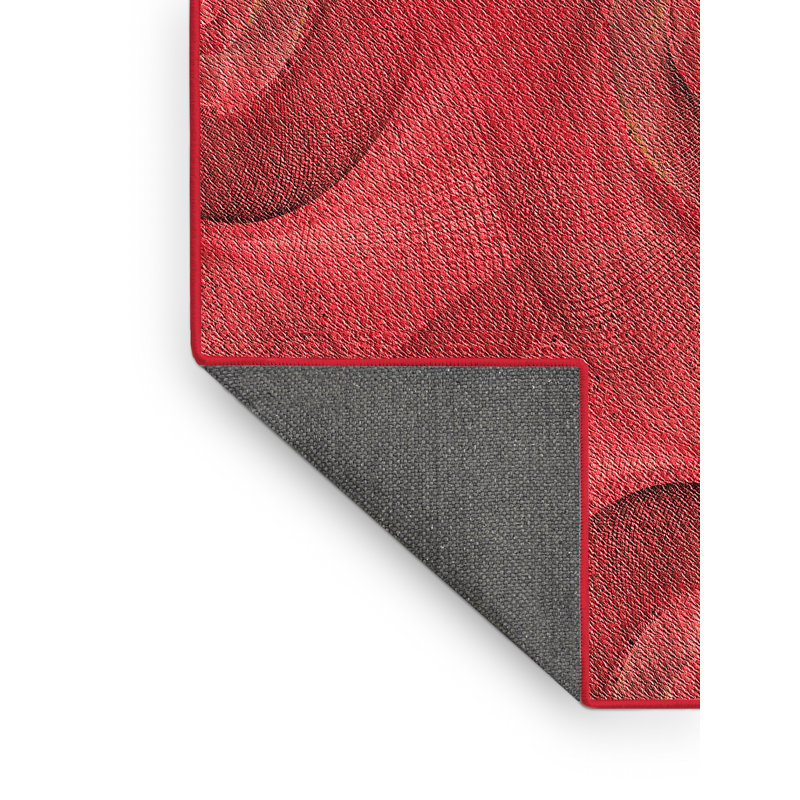 Abstract Indoor Rug, Rectangle 7' x 9'
