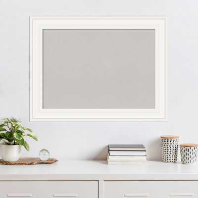Amanti Art No Cork Wall Plastic Bulletin Board