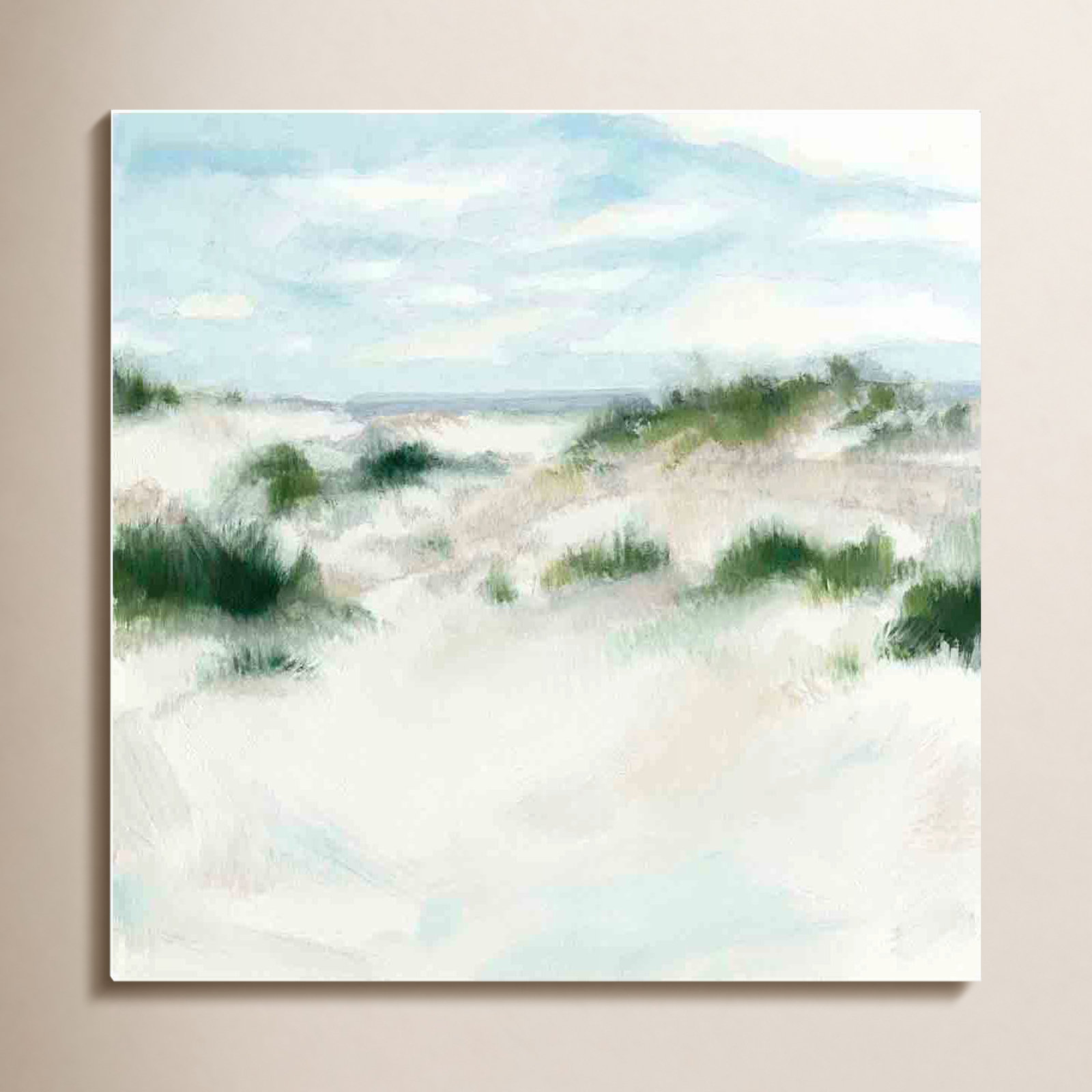 White Sands I by Megan Meagher, Black, 32"H x 48"W