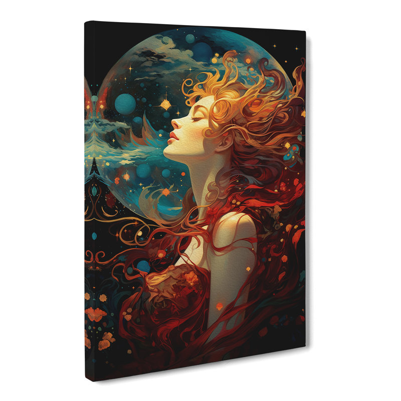Universe Nouveau - Print, 60cm H x 40cm W x 3cm D