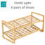 6 Pair Shoe Rack