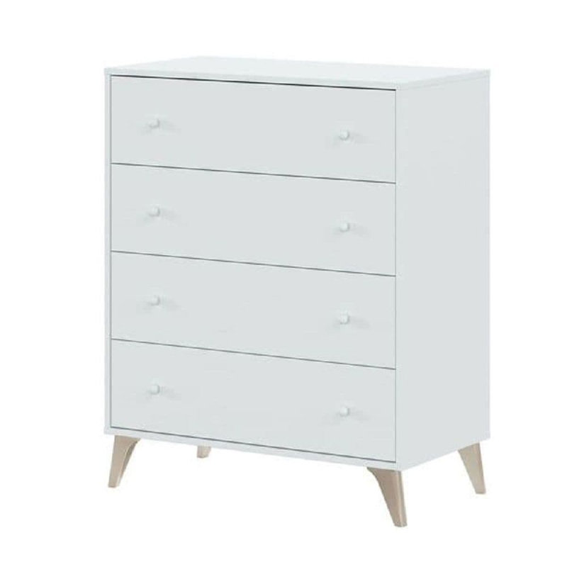 75cm W Manufactured Wood Bedside Table