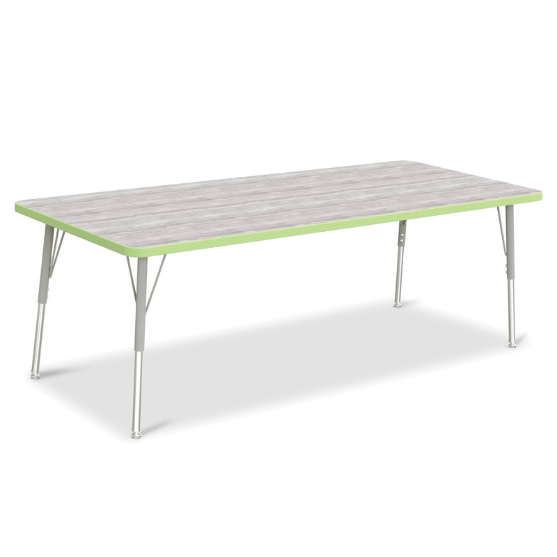 Table rectangulaire Berries, Lime, 24" - 31", L 72 po x l 30 po