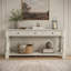 Longue console avec tiroirs et tablette-669345-669346-669350