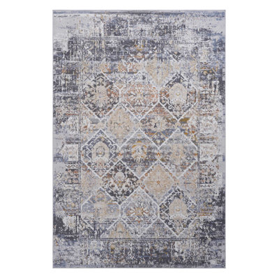 LOOM & LUXE Collection 8X10 Multi /Traditional Non-Shedding Living Room Bedroom Dining Home Office Stylish And Stain Resistant Area Rug