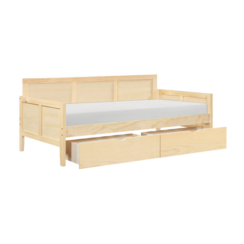 Lit de jour avec boîtes de rangement Canapé-lit 1 pièce