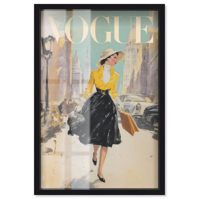 «New York», housse Shadowbox, impression Glam Art Prints par Art Remedy