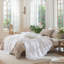 Jeté 100% coton 4 couches avec frange MooMee Airy-115808095-115808093