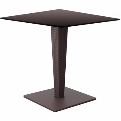 Table carrée en HPL Braxden