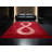 Soft Plush Finnell Valentines Modern & Contemporary Abstract Area Rug in Red – Red Binding-71621024