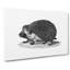 Hedgehog Illustration - Wrapped Canvas Print-55304541