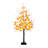 Pre-Lit Autumn Maple Artificial Fall Tree With Berries And 96 Warm White LED Lights-1956900825