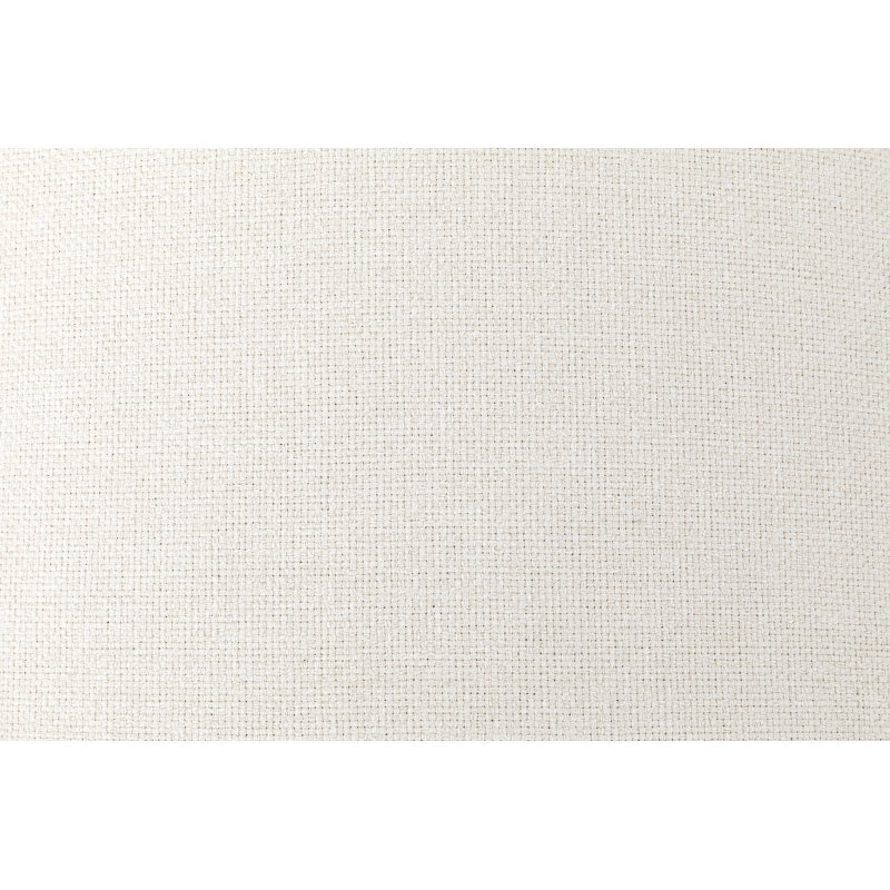 Upholstered Pouf, Cream