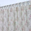 Rideaux à motif floral en lin mélangés à la main, rideaux bohémiens botaniques-1505724599