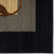 Geometric Area Rug in Black/Brown