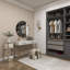 Tabouret de salon en cuir-2090240303