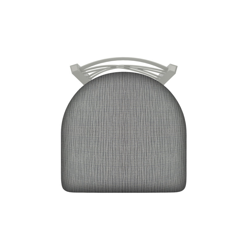 XL 820 Catalina Stool, Anodized Nickel, Fabric-Graph Alpine, Bar Stool (36” Seat Height)