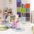 Sorbus Fabric Storage Cubes - 8 Foldable Storage Bins, 13 Inch - Deep Multi Pastel