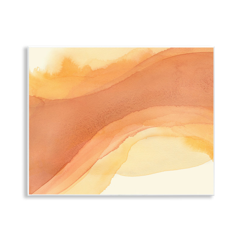 "Splashed Orange Motion", art mural par Grace Popp