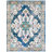 Felty Oriental Blue/Gray/Beige Area Rug-655768706