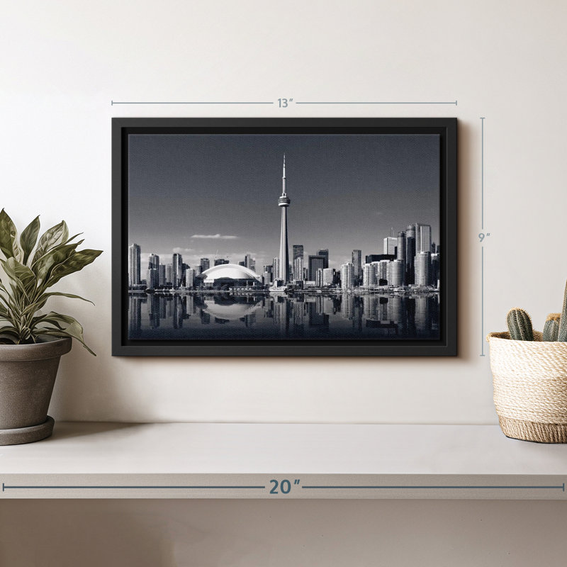 «Monochromes de Toronto, art mural», H 9 po x l 13 po
