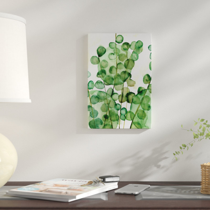 «Zanzibar Gem II», reproduction d'aquarelle sur toile tendue, H 12 po x l 8 po x P 0,75 po, Toile tendue, Pas de tapis