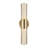 Everly Quinn Highfill 2 Light LED Brass Sconce